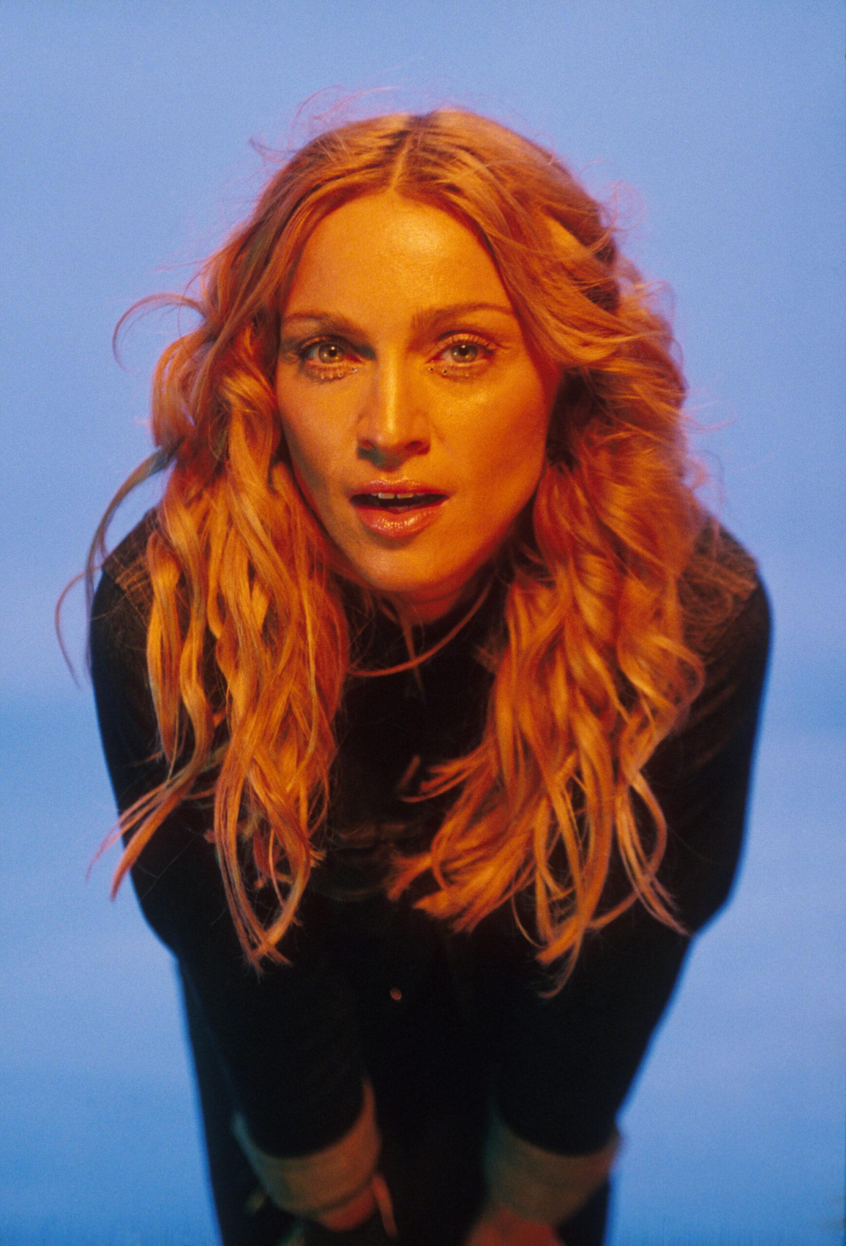 Portrait of artist Madonna.